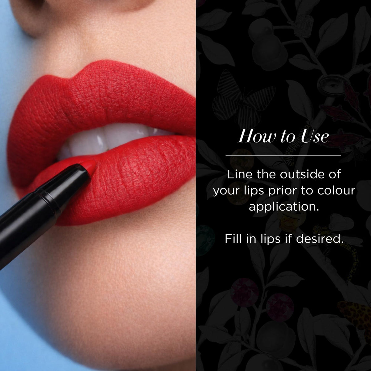 butter LONDON Plush Rush Lip Liner Pencil, Red Hot - High-Pigment, Easy-to-Blend Lipliner for Women Plumps, Shapes & Defines Lips - Water-Resistant Matte Finish Lipliner Pencil, Gluten-Free