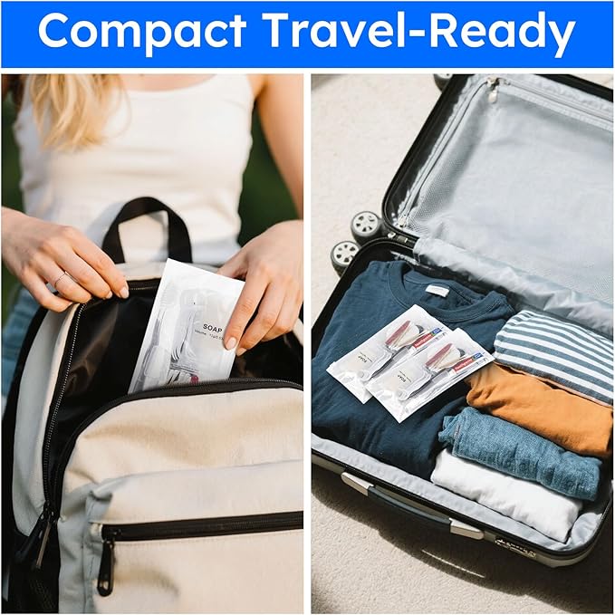 Travel Toothbrush Kit, Hygiene Kit Comes in A Double Sealed Individual Package, Personal Hygiene Kit for Hotel, Camping, Home and Travel (20 Set)