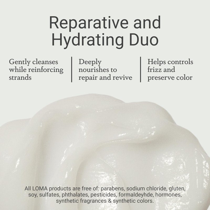 LOMA Nourishing Shampoo and Nourishing Conditioner (DUO PACK) 12 Ounce