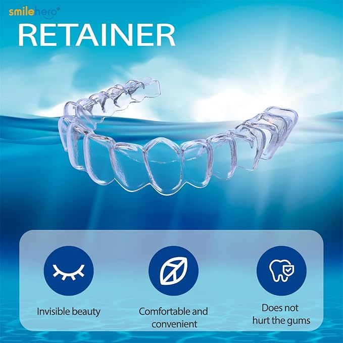 Custom Mouth Guard for Teeth, 2 PackComfortable Grinding Guard for Adults Teeth Retainer forUpper and Lower Teeth, BPA-Free, Durable,Easy to Use.for Adults and Teens