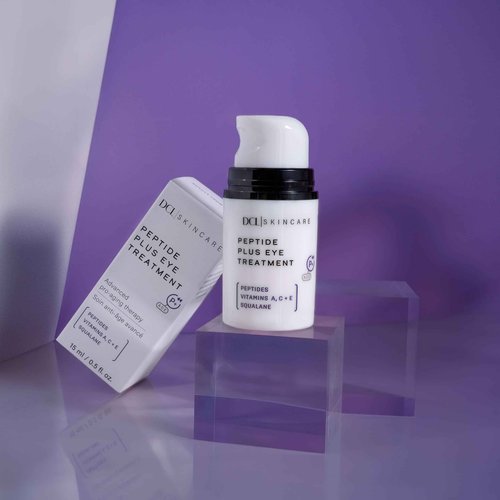 DCL Skincare Peptide Plus Eye Treatment for Wrinkles & Puffiness, 0.5 Fl oz