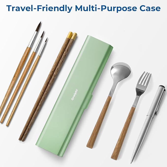 Wider Aluminum Toothbrush Travel Case, Portable Travel Toothbrush Holder, Durable Manual Toothbrush Box Container for Traveling, Bathroom, Camping, Business Trip-Not for 0.85oz Toothpaste, Green