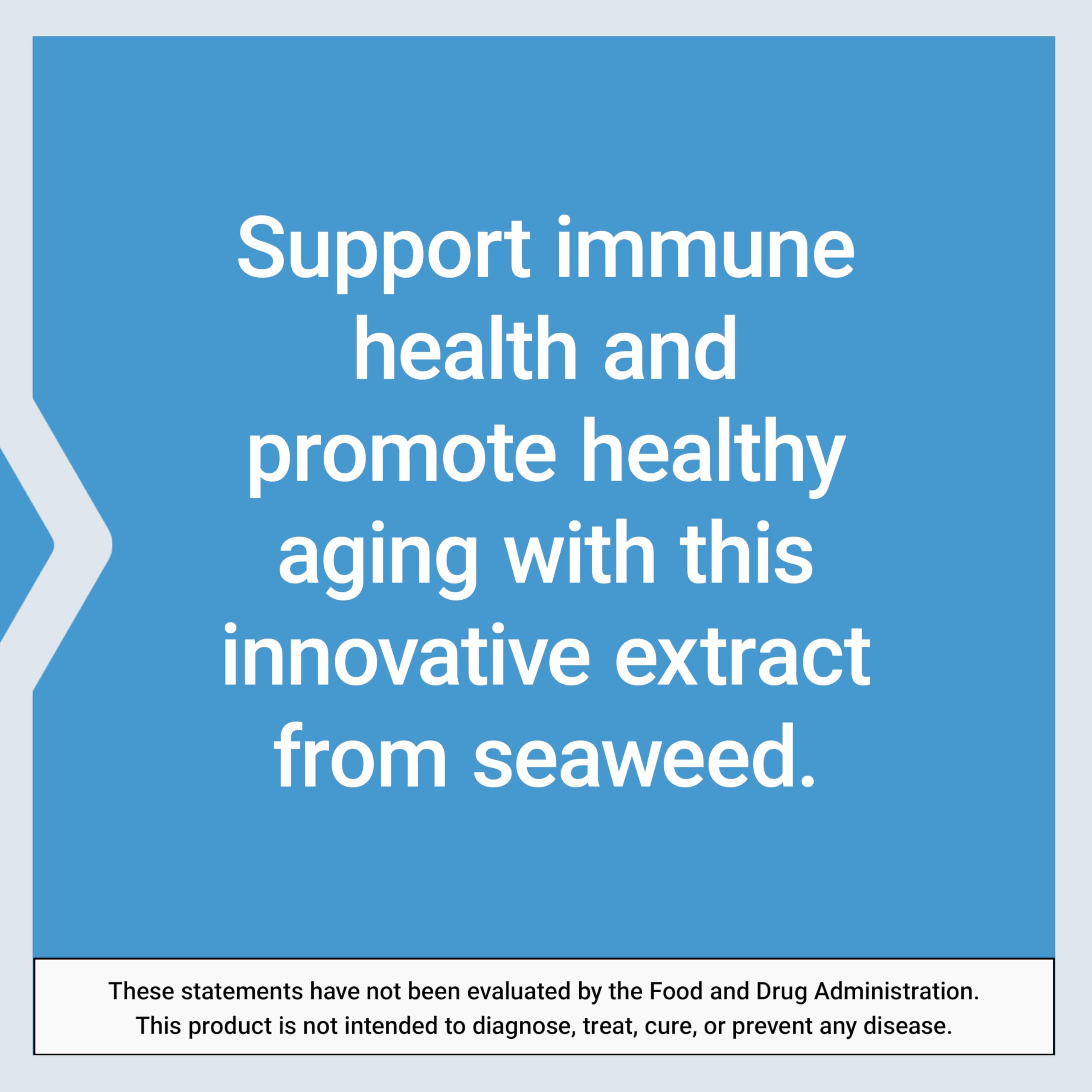 Life Extension Optimized Fucoidan with Maritech® 926, Promotes Healthy Immune Function, Gluten-Free, Non-GMO, Vegetarian, 60 Capsules