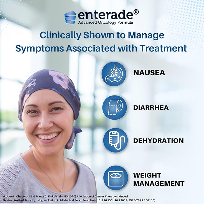 enterade Advanced Oncology Oral Supplement Orange 8 oz Bottle 12 Ct