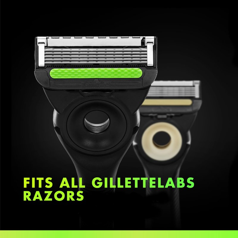 Gillette Labs Razor Blade Shaving Refills for Men, 6 count