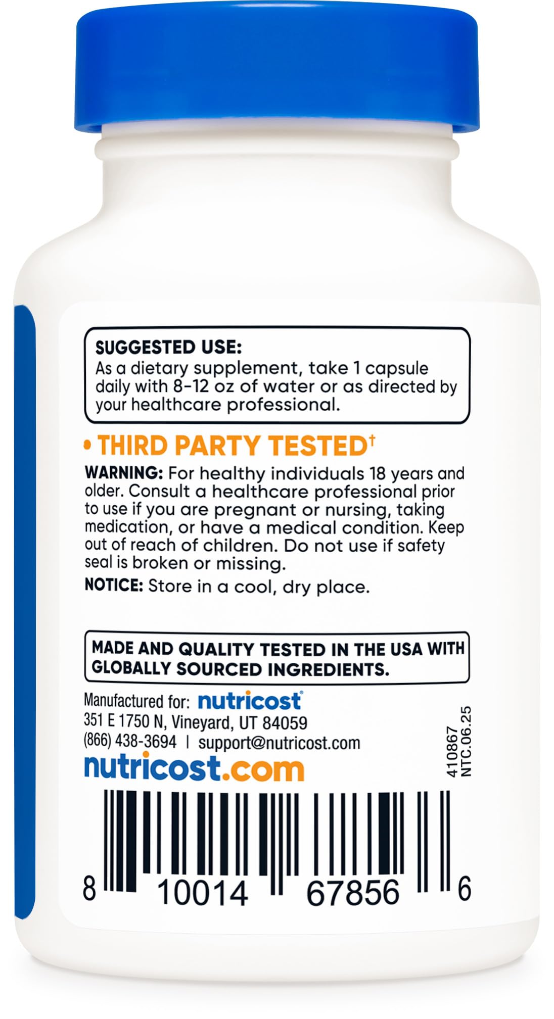 Nutricost Fisetin Capsules 100mg, 60 Capsules - Natural Polyphenol Antioxidant - Non-GMO, Gluten Free, and Vegan Friendly Supplement