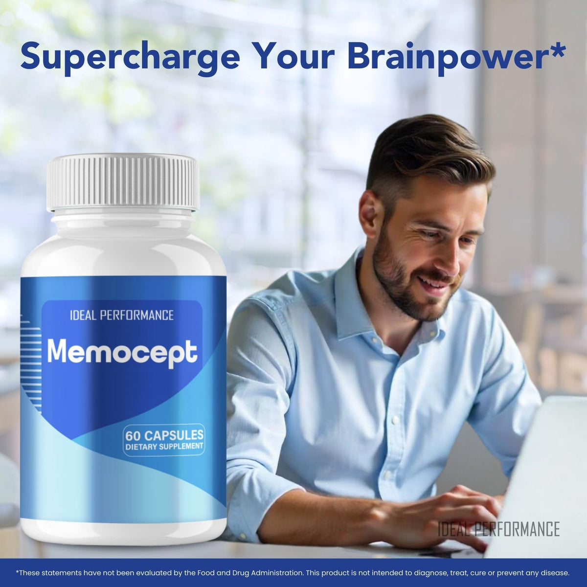 IDEAL PERFORMANCE Memocept Capsules, Memocept Pills Reviews (5 Pack)
