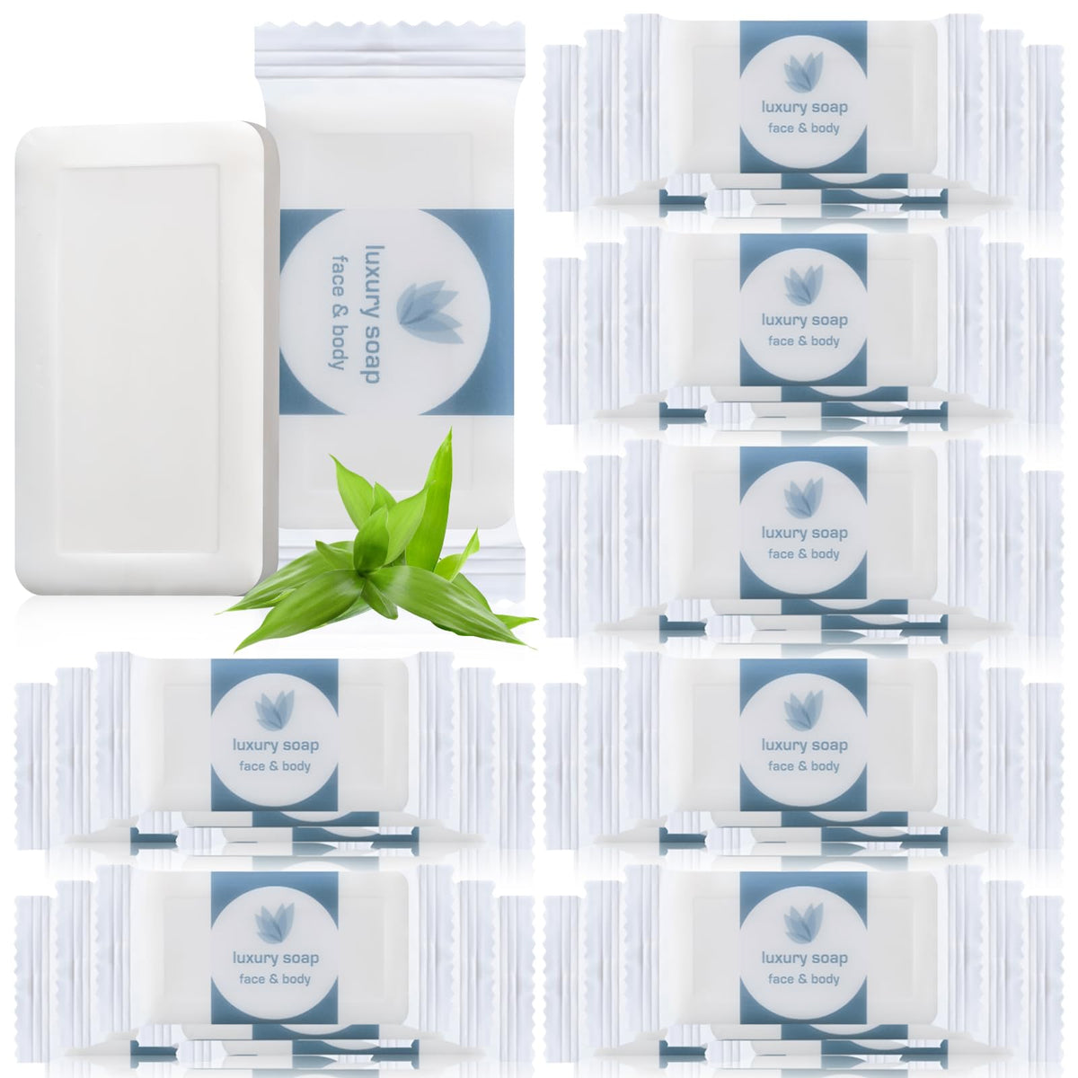 Kacctyen 600 Pcs 0.35oz Mini Bar Soap Bulk Individually Wrapped Bulk Hand Hotel Soap Bars Travel Size Toiletries for Guest Vacation Bathroom Rentals