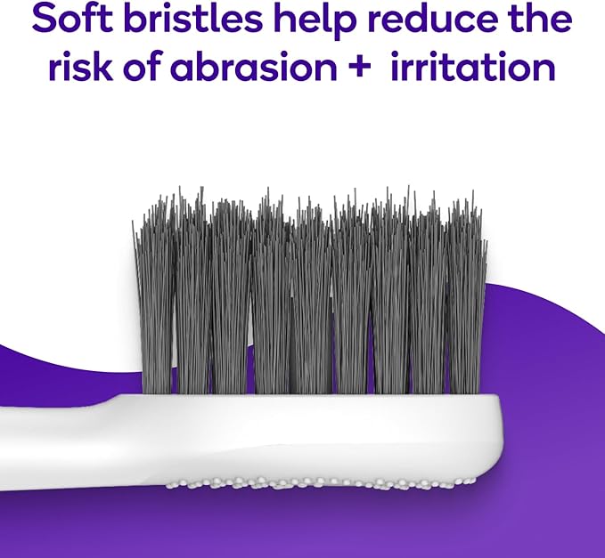 BURST Replacement Heads for Nova Sonic Toothbrush (Orange) | Super-Soft Bristles Reduce Risk of Abrasion & Irritation | Tapered Ends Reach Below The Gumline | for a Whiter, Brighter Smile