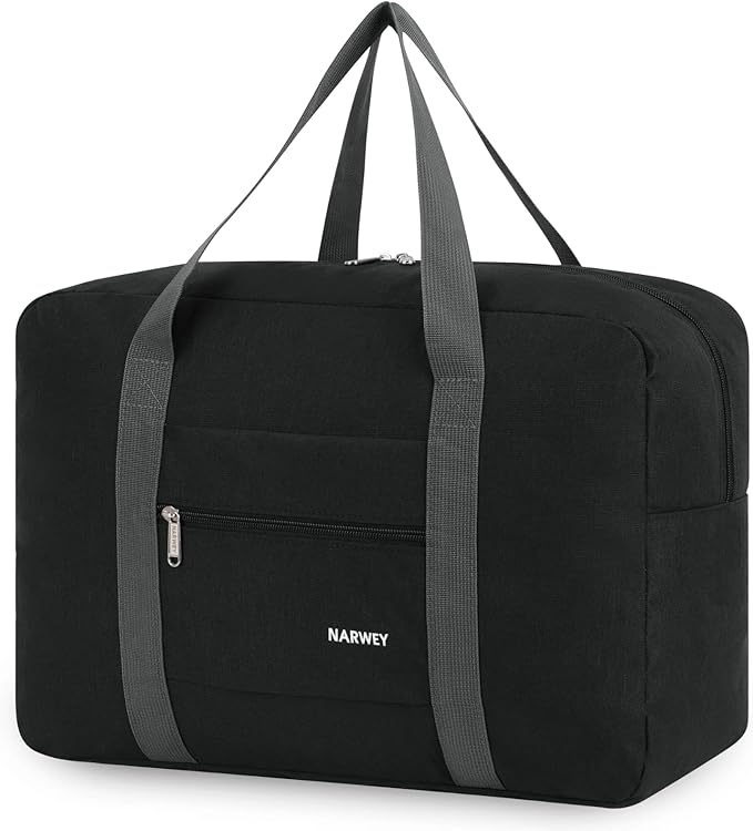 For Spirit Airlines Personal Item Bag Foldable Travel Duffel Bag Tote Carry on Luggage Duffle Overnight for Women and Men