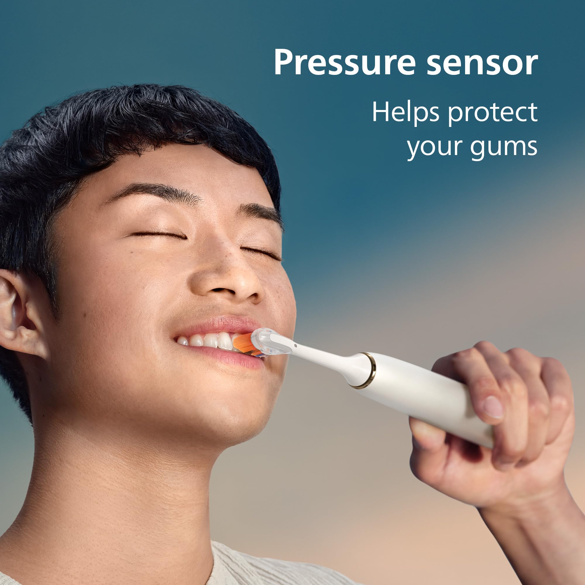 Philips Sonicare DiamondClean 9000 Electric Toothbrush - Sonic Toothbrush with App, Pressure Sensor, 12 Brushing Settings, Replacement Reminder, Charging Travel Case, White & Pink, 2-Pack, HX9912/72