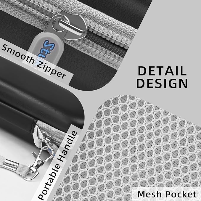 Stukcae Toothbrush Travel Case for Oral-B Pro 1000, 2000, 3000, 3500 Sonicare 4100, Hard Shell Portable Carrying Electric Toothbrush Protection Case