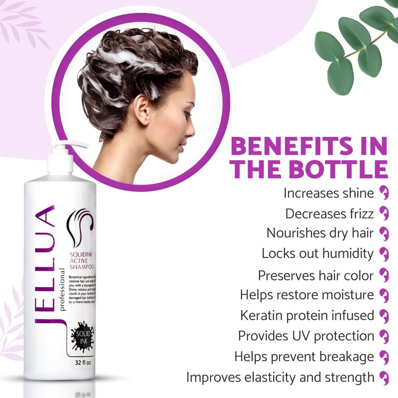 Jellua Squidink Active Shampoo 32 fl oz