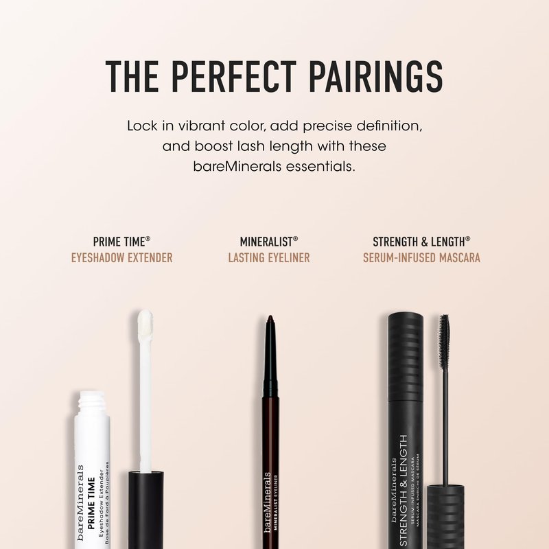 bareMinerals Single Loose Mineral Eyeshadow, Vanilla Sugar, Vegan, Cruelty-Free & Dermatologist-Tested