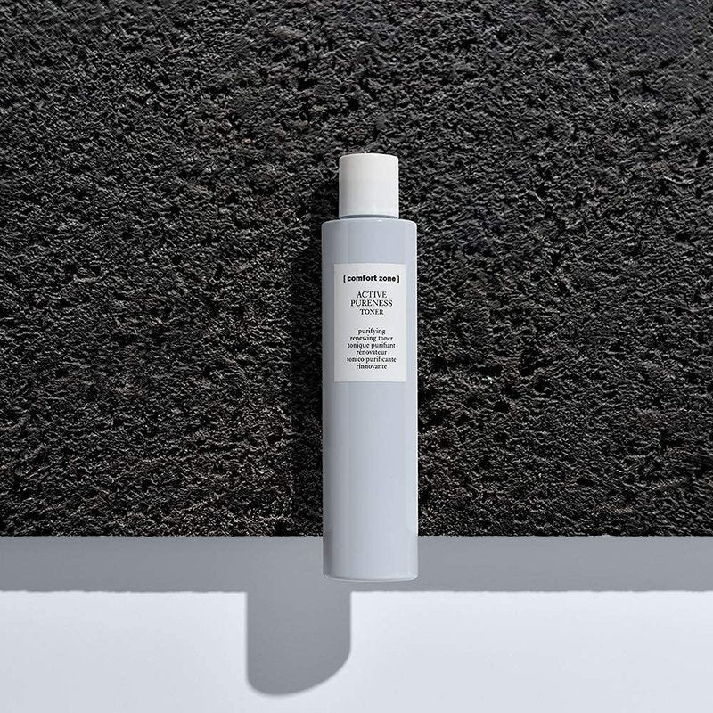 [ comfort zone ] Active Pureness Toner, Purifying Exfoliating Tonic, Minimizes Pores, Alcohol-Free Astringent, Renewing Prep for Oily Acne Prone Skin, Men & Women, Made in Italy, 6.76 Fl Oz