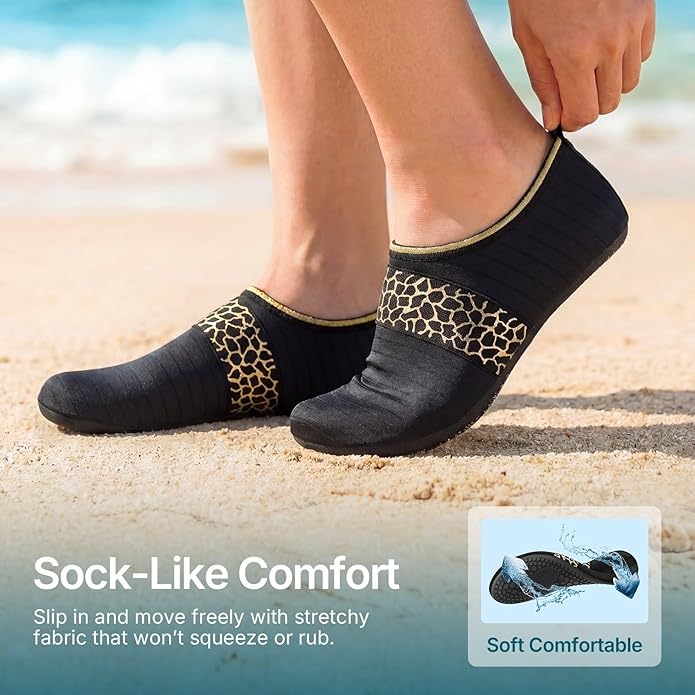 Water Shoes for Women Men Quick-Dry Aqua Socks Swim Beach Barefoot Yoga Exercise Wear Sport Accessories Pool Camping Must Haves Adult Youth Size