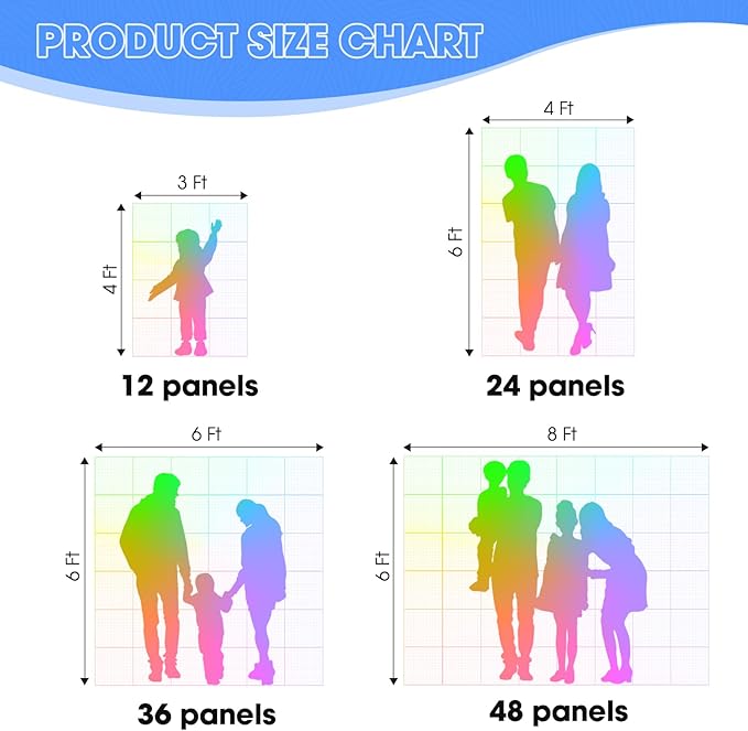 Gold Shimmer Wall Backdrop 24 Panels Cover 6 x 4 Ft, Photo Backdrops for Wedding,Anniversary,Birthday,Party Decoration