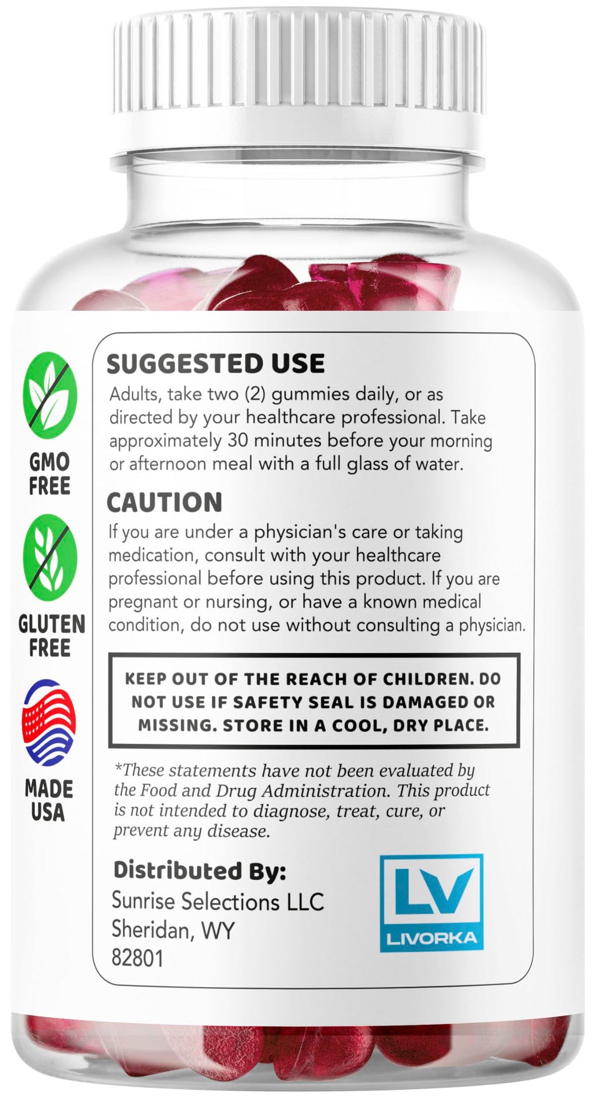 (3 Pack) Libicade Gummies - Official Libicade Premium Supplement Gummy for Men - Maximum Strength, All Natural Drive Advanced Formula Daily Support Overall Health & Wellness, 180 Gummies for 3 Months