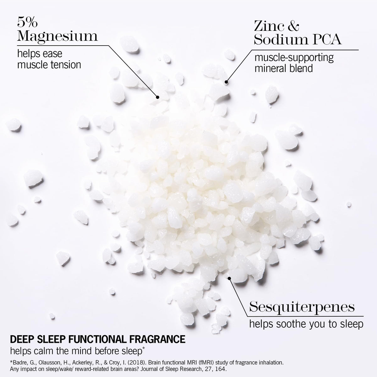 This Works Deep Sleep Beauty Bath Soak 200g - Luxury Bath Salts with Muscle Soothing Minerals Magnesium and Zinc, with Vitamin E for Brighter Skin