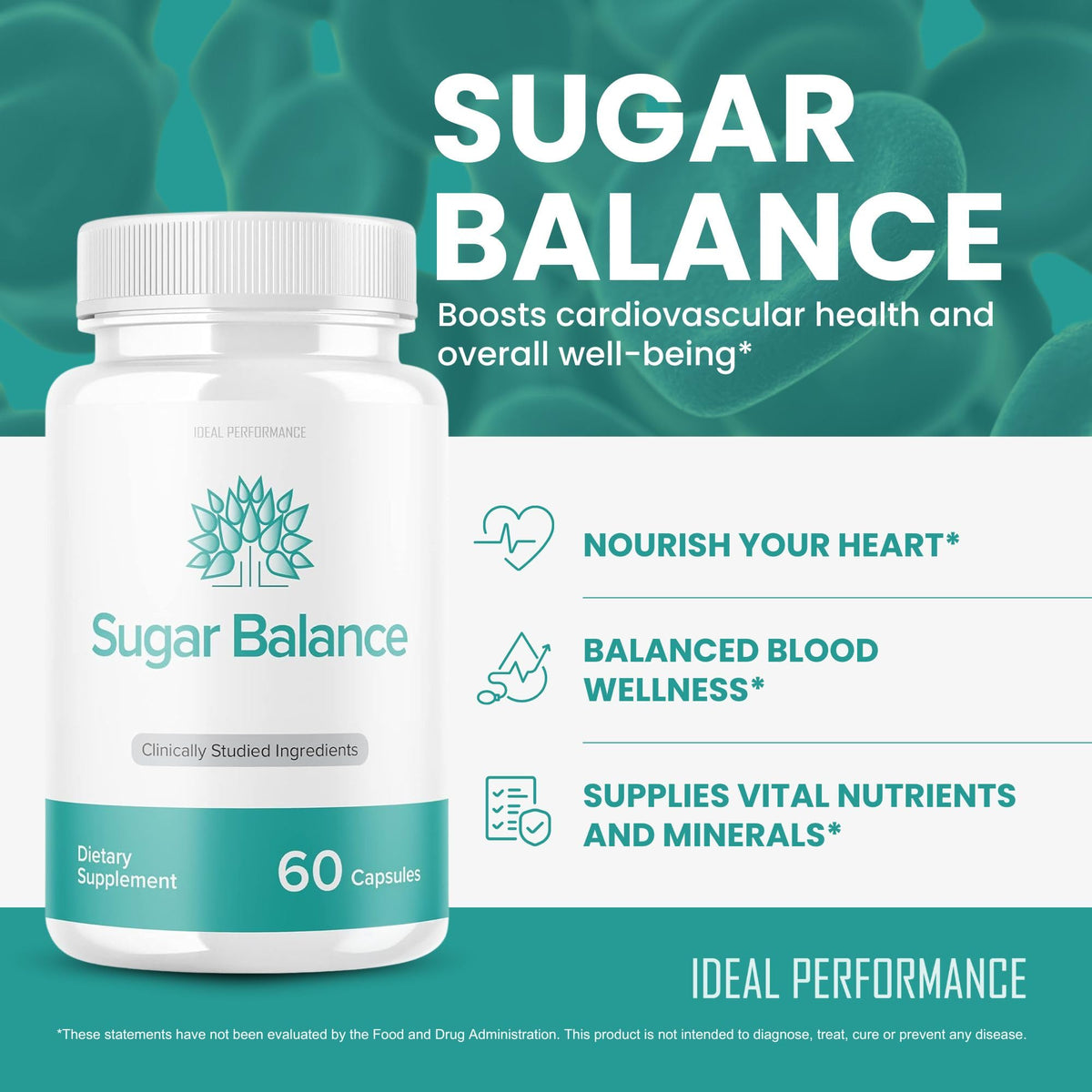 (5 Pack) SugarBalance Capsules Supplement Max Advanced Formula (300 Capsules)