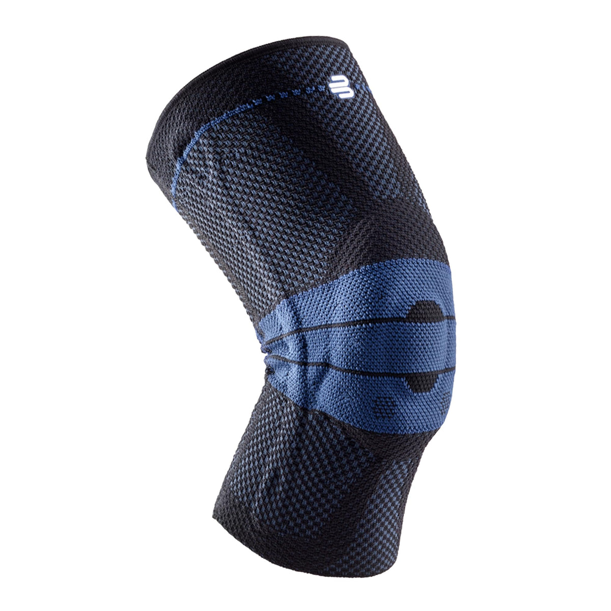 Bauerfeind - GenuTrain - Knee Brace - Targeted Support for Pain Relief and Stabilization of The Knee, Provides Relief of Weak, Swollen, and Injured Knees- Size 3 - Color Black
