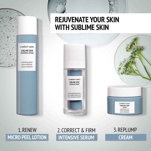 [ Comfort Zone ] Sublime Skin Peel Pads, Fragrance Free Double Exfoliation Pads To Smooth, Exfoliate And Brighten, 28 CT.