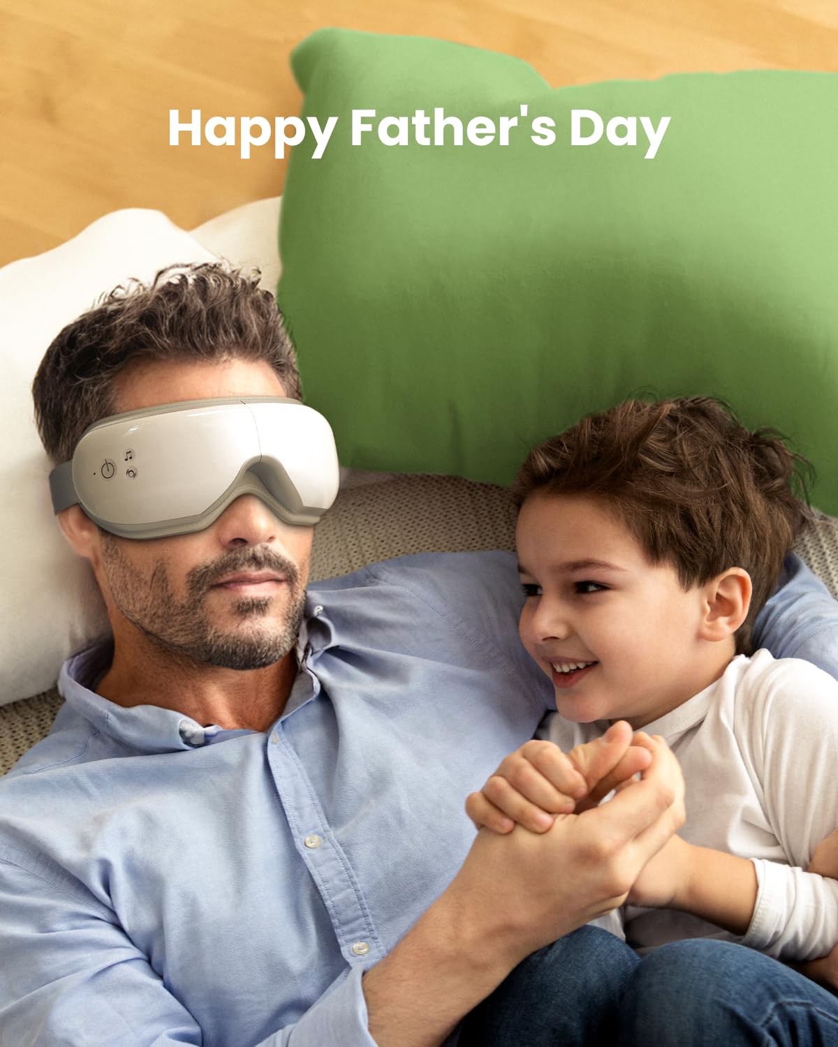 RENPHO Fathers Day Dad Gifts, Eye Massager with Heat, FSA Eligible HSA, Eye Mask for Head Tension, Birthday Gifts for Men Women Mom Husband, Sleep Mask for Eye Strain and Dry Eyes, Eyeris 1