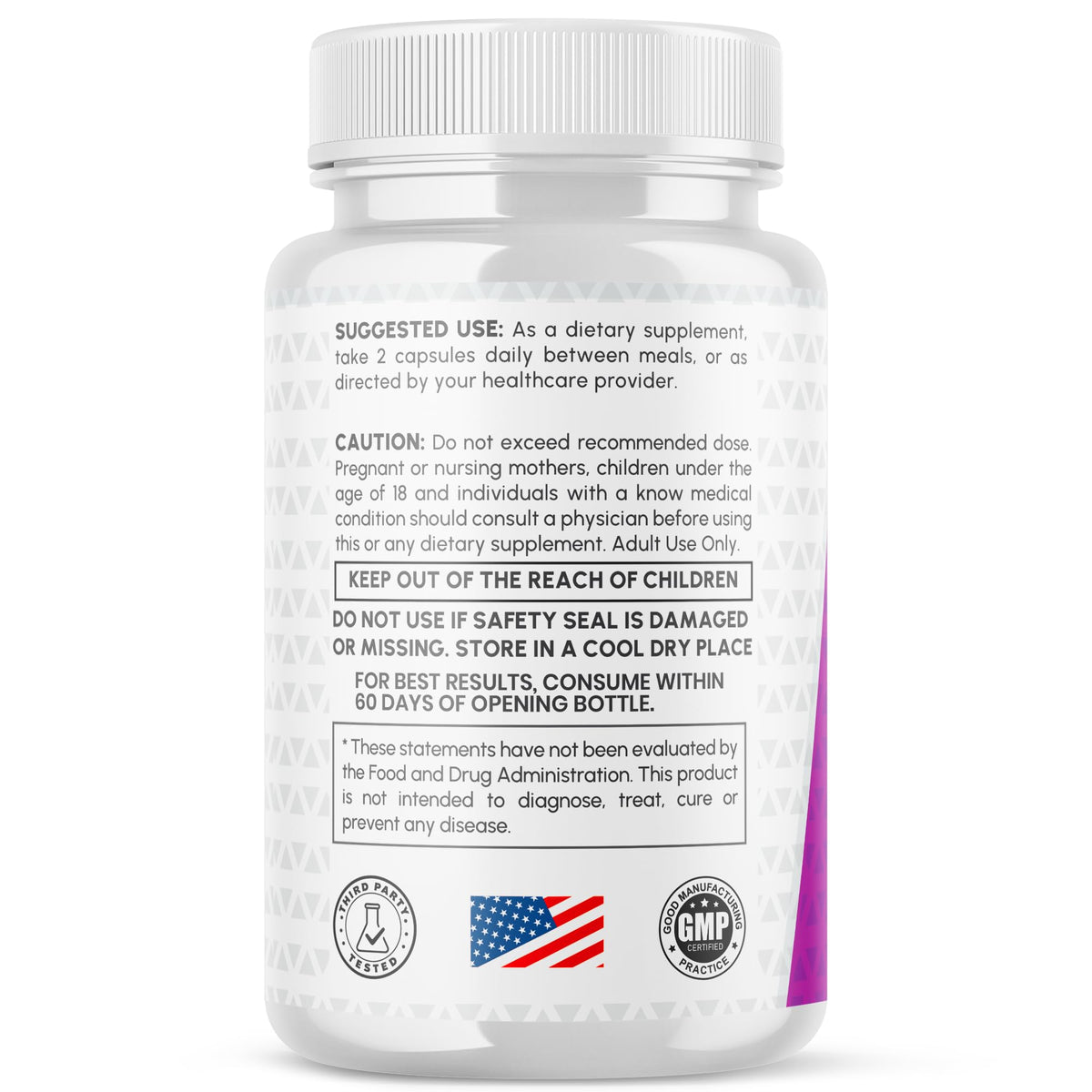 Slim Metrix Capsules, Official Slim Metrix Pills with All Natural Ingredients, Advanced Weight Management and Wellness Support Supplement,Maximum Strength Healthy Lifestyle Vitamin Pills (60 Capsules)