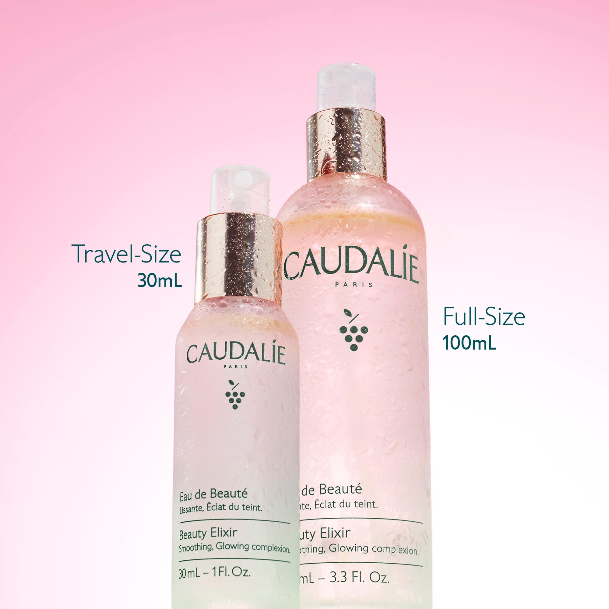 Caudalie Beauty Elixir Prep, Set Makeup, Glow Face Mist - 30 mL