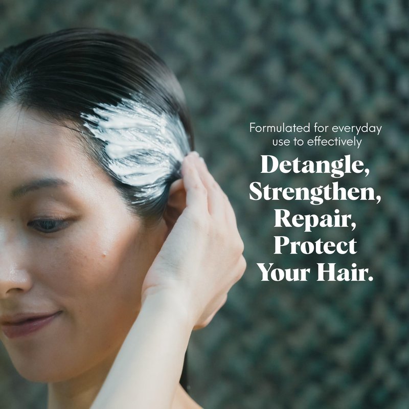 ILEM JAPAN Gentle Conditioner | Daily Use Mild Conditioner For Silky & Smooth Hair | For Women & Men, Nourishing Hair & Scalp | With Sunflower Seed & Pea | 315ml