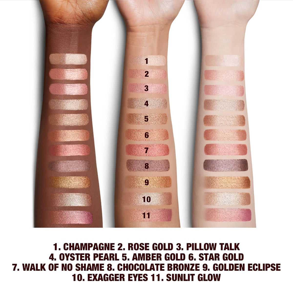 Charlotte Tilbury Eyes to Mesmerize Cream Eyeshadow - Long-Lasting Single Eyeshadow - Water-Infused Metallic Formula with Vitamin E for Crease-Resistant Wear - Star Gold