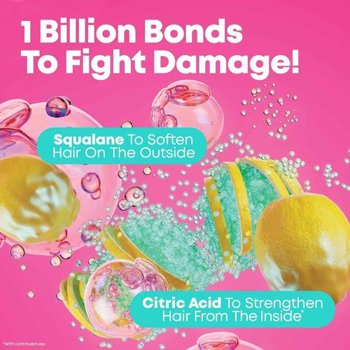 MATRIX Instacure Build-A-Bond Mighty Bonds Shampoo and Conditioner Set - Bond Repair For Very Damaged Hair, Strengthens, Adds Shine & Softens with Citric Acid & Squalane, Vegan, 33.8 FL Oz