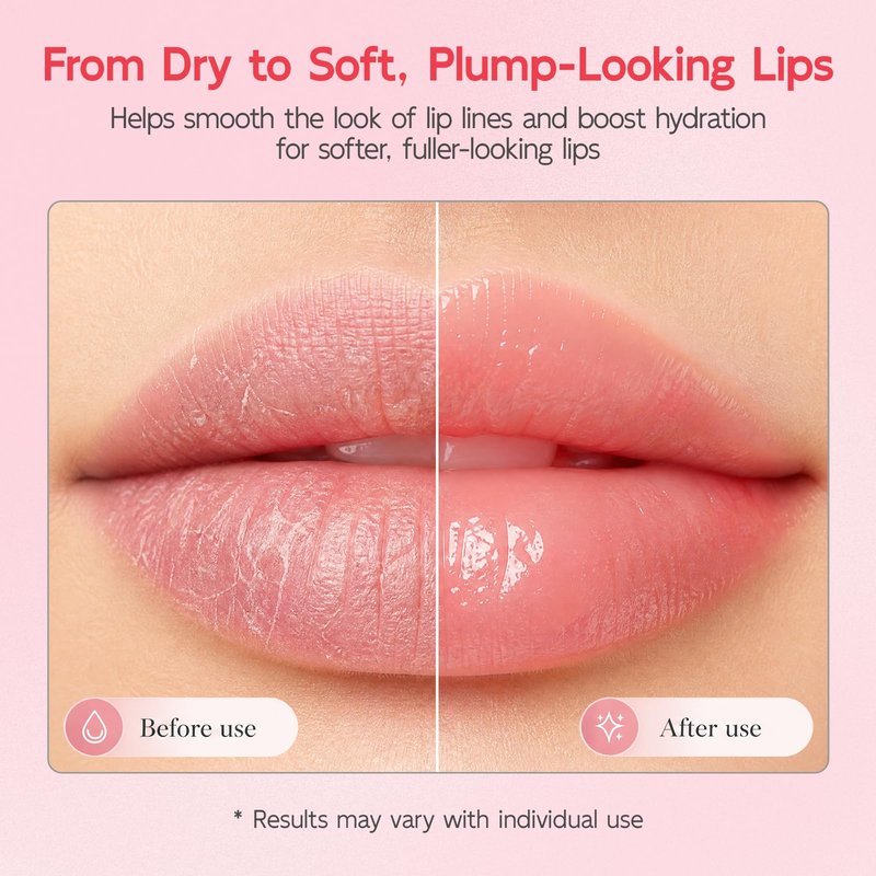 YouthVibe Lip Mask Overnight Moisturizing - Nourish & Hydrate, Antioxidants, 5% Volufiline, Vitamin E, Shea Butter, PDRN & Collagen Sleeping Lip Treatment for Dry, Chapped Lips