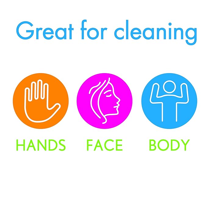 Wet Nap Hand & Face Cleansing Wipes | Disposable Plant-Based Wet Wipes | Gentle, Fragrance Free Formula for Sensitive Skin | Paraben-Free & Alcohol-Free | 90 Count (Pack of 6)