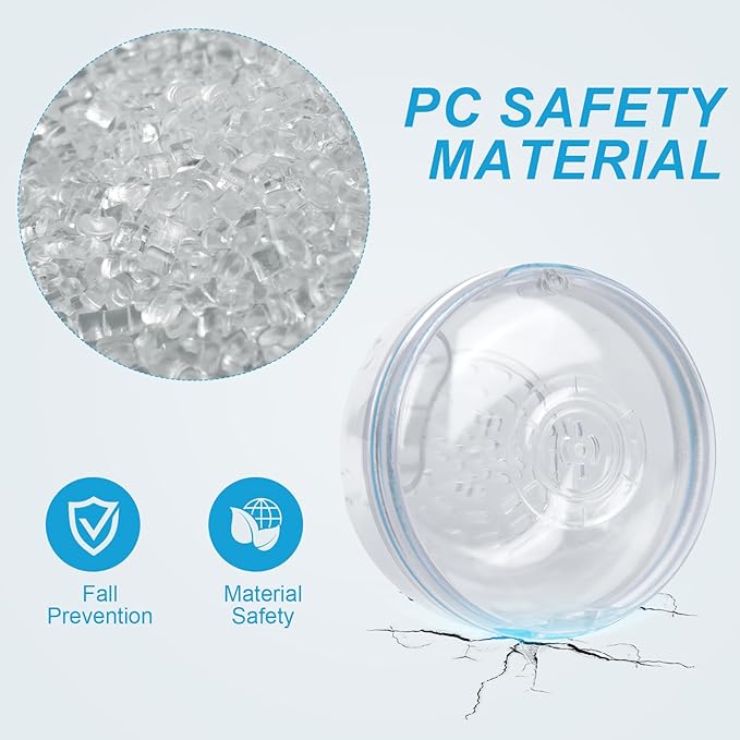 Maoerdental Double Layer Retainer Cleaner Case – No-Leak, Ventilated Denture Bath for Invisalign, Retainers, Night Guard, Transparent