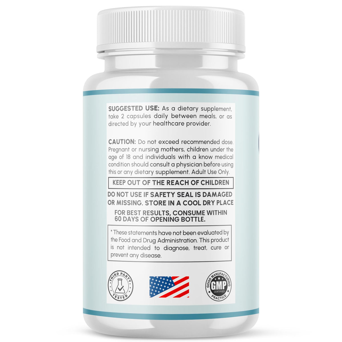 (2 Pack) Glucovex Capsules, Official Glucovex Pills with All Natural Ingredients, Advanced Glucovox Overall Health and Wellness Vitamin Supplement with Max Strength Multivitamin Support (120 Capsules)
