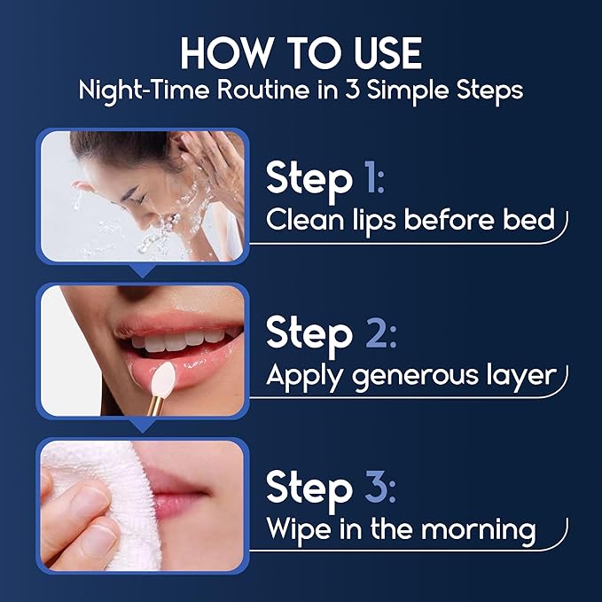 Lip Mask Overnight with Hyaluronic Acid & Collagen, Lip Sleeping Mask for Dry Cracked Lips, Moisturizing, Hydrating, Exfoliating Night Treatment for Lip Care (Peach) (0.7, Berry)