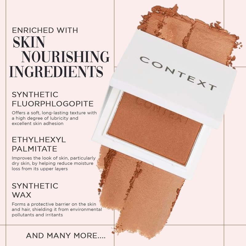 Context Skin Matte Bronzer Powder for Face - Vegan & Cruelty-Free Makeup Long-Lasting Buildable Coverage, Smooth Matte Sun-Kissed Finish - Lightweight Blendable Formula, Shade Speed of Sound for Women