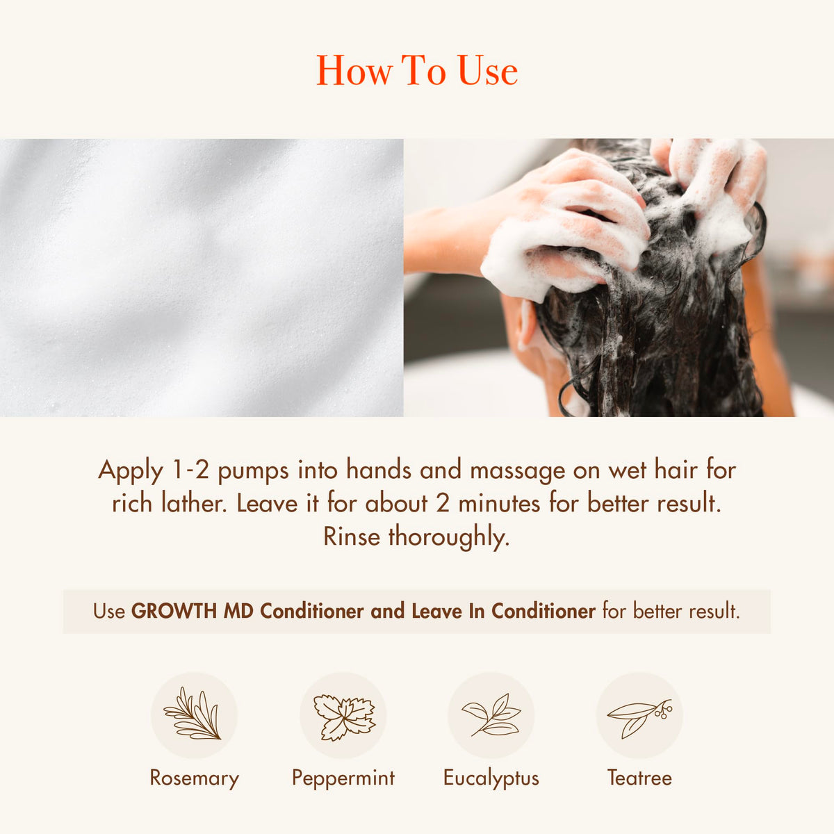 Red by Kiss Growth MD Scalp Shampoo, 5X Menthol Extra Tingling for Thicker & Fuller Hair, Vitamins & Biotin Infused for Strengthening & Itch Relief, Vegan Formula & Cruelty Free (10oz)