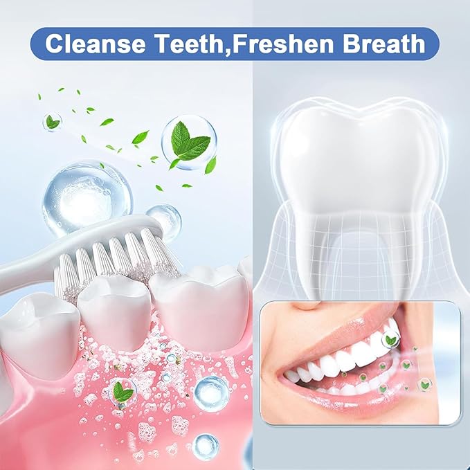 7.5 nHAP Hydroxyapatite Toothpaste - Nano Hydroxyapatite Whiteing Teeth | Enamel Repair | Fluoride-Free | Deep Cleaning Care Oral Health | Breath Freshening | Mild Mint | Sensitive Tooth (2)