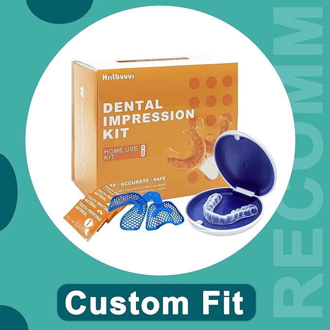 Mouth Guard for Grinding Teeth at Night, Bite Guard for Teeth Clenching Nighttime for TMJ Relief, Nightguard for Adult and Kids, 1 Pack