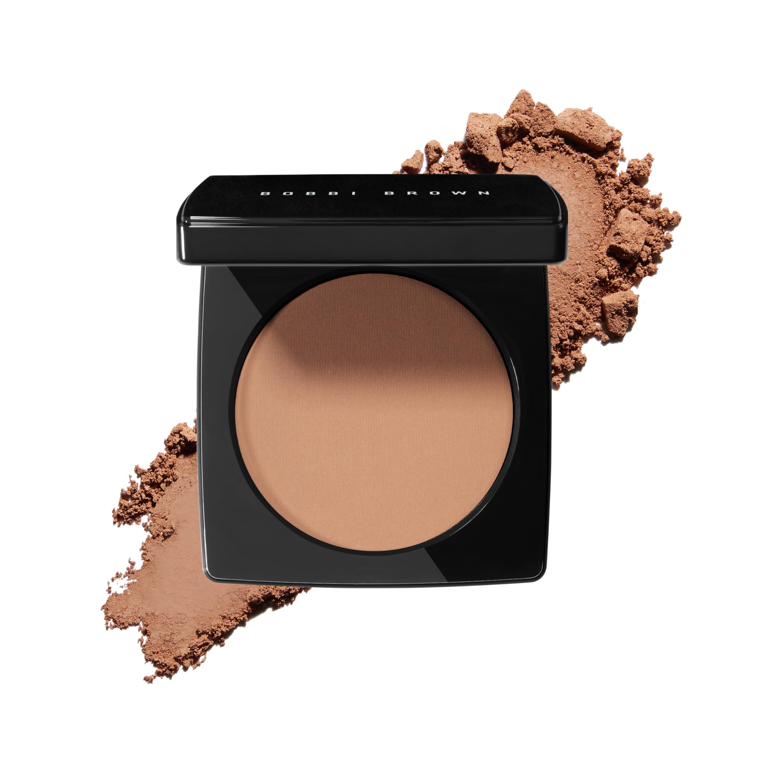Bobbi Brown Bronzing Powder | Matte Finish Face Bronzer for Natural-Looking Warmth and Contour with Coconut Oil | For All Skin Tones and Complexions, Light, 0.32 Ounce