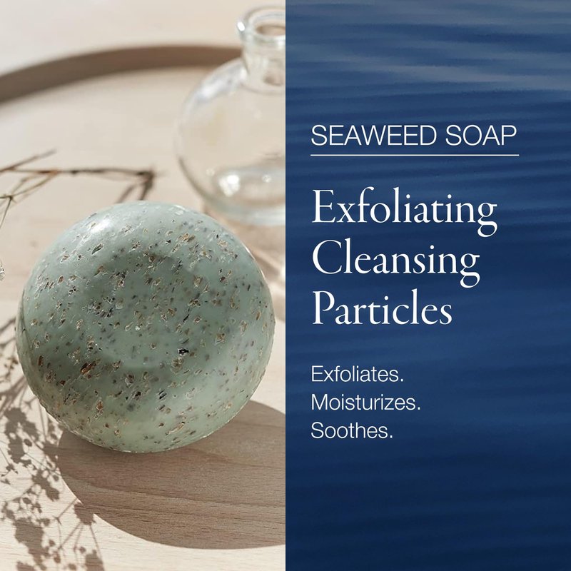 Phytomer Seaweed Soap Bar Exfoliating Body Cleanser All Skin (150 gr)