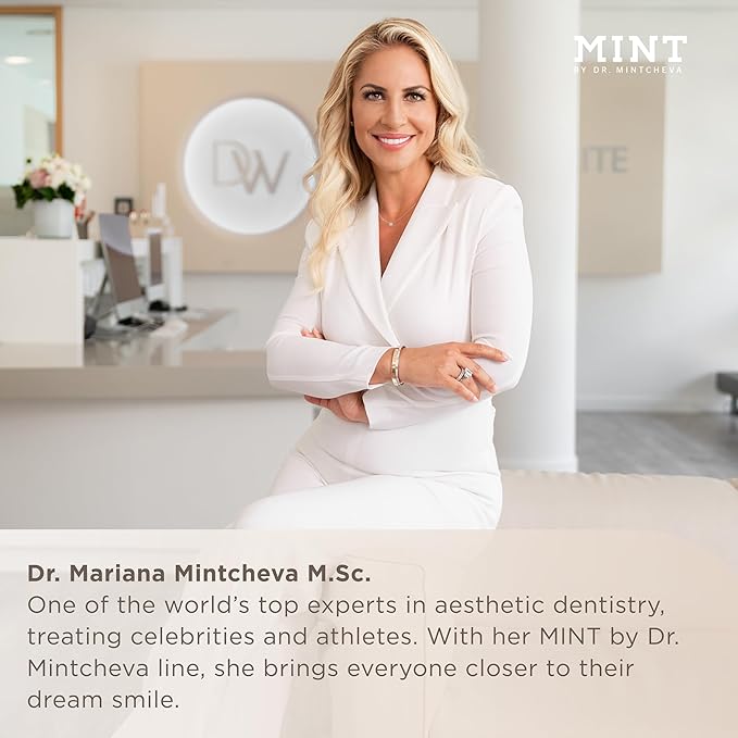 MINT PARO+ Toothpaste - Fluoride-Free - Innovative Formula - Care for Teeth and Gums - Against periodontal Disease, Gum Irritation, Bleeding Gums - by Dr. Mintcheva
