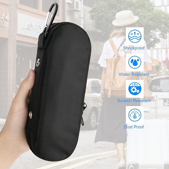Cosmos Electric Toothbrush Travel Case Toothbrush Carry Holder Organizer Storage Bag Compatible with Oral B Pro, Sonicare and others for Keeping Electric Toothbrush & Replacement Heads in Travel Trip