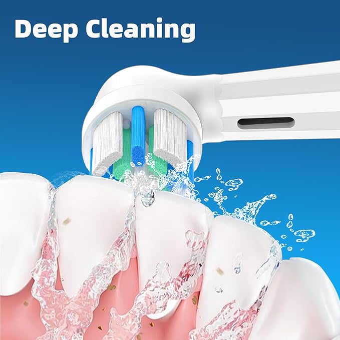 iO Replacement Heads Compatible with Oral B iO, for Oral B iO 2/3/4/5/6/7/8/9/10 Series Electric Toothbrushes, Medium Softness for Protect Teeth and Gums, 10 White