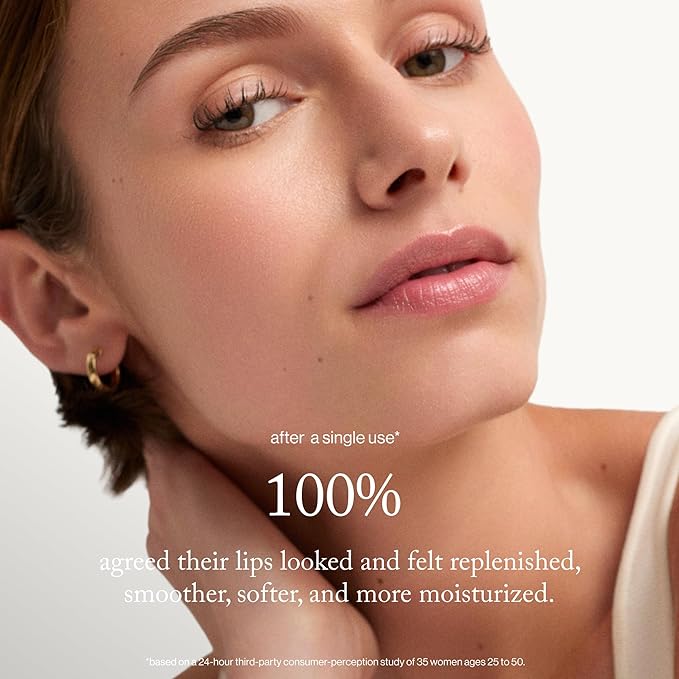 goop Beauty Clean Lip Balm | Dry Lips Treatment | Coconut Oil, Pomegranate Extract, & Shea Butter | Petroleum Free | 0.16 oz