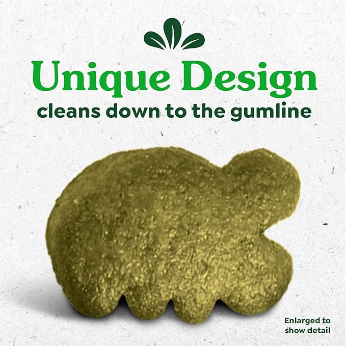 Greenies Feline Veterinarian-Recommended Adult Natural Dental Cat Treats, Oven Roasted Chicken Flavor, 4.6 oz. Pouch