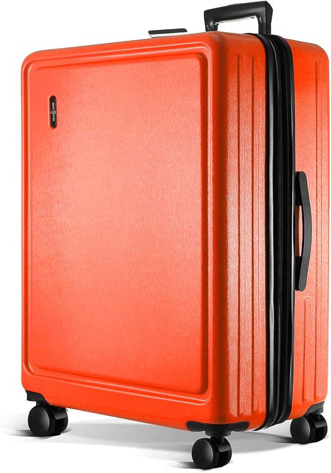 TRAVELARIM 28 Inch Luggage with Spinner Wheels, Hard Shell Suitcase with TSA Locks for Luggage, Travel Large Suitcase, Expandable Hard Shell Suitcases, Orange