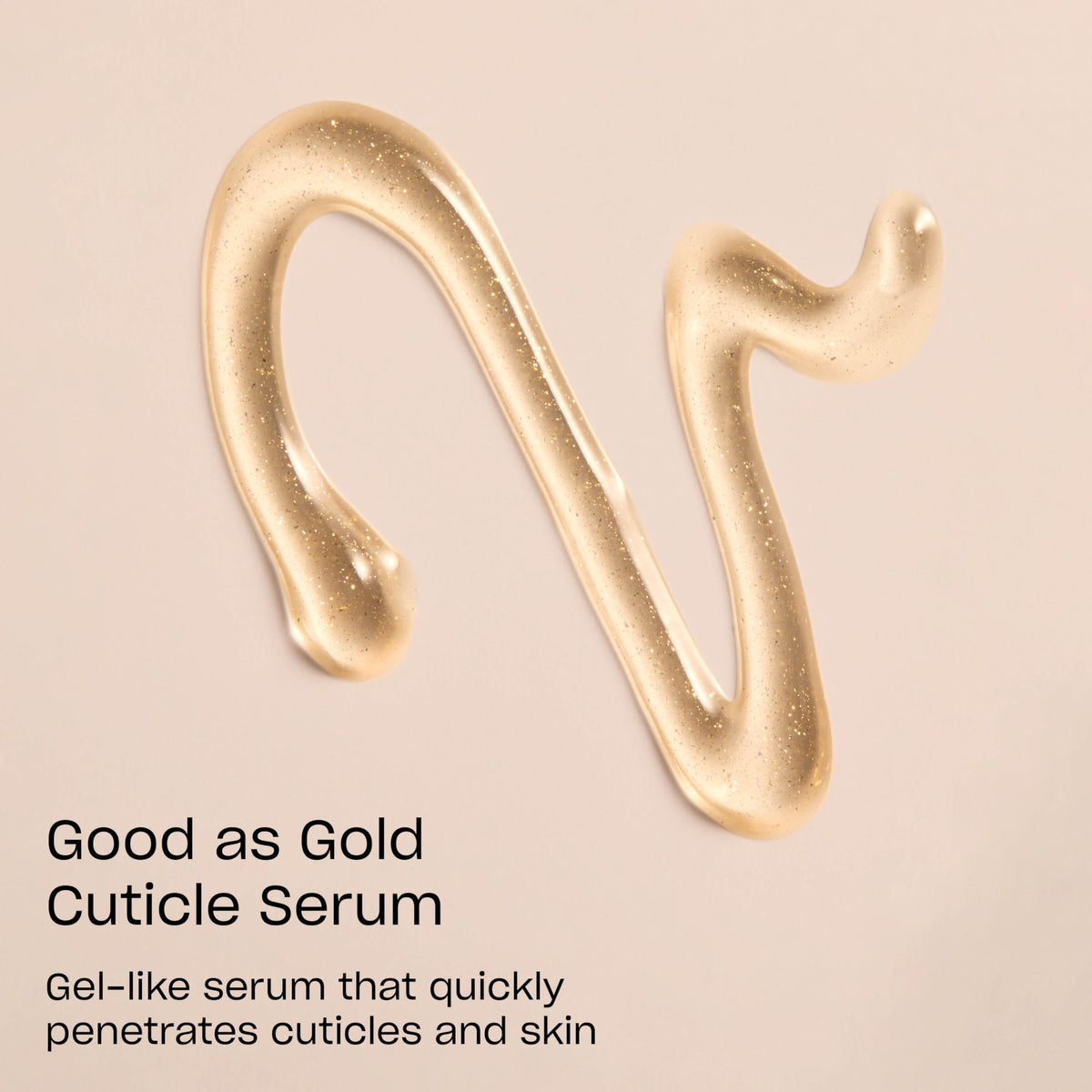 OPI Nature Strong Nails & Skin - Good as Gold Cuticle Serum | Hydrating Gel Serum to Soften & Sooth Cuticles On-The-Go | Enriched with Skin-Smoothing Emollients | 0.24 Fl Oz | 7 mL